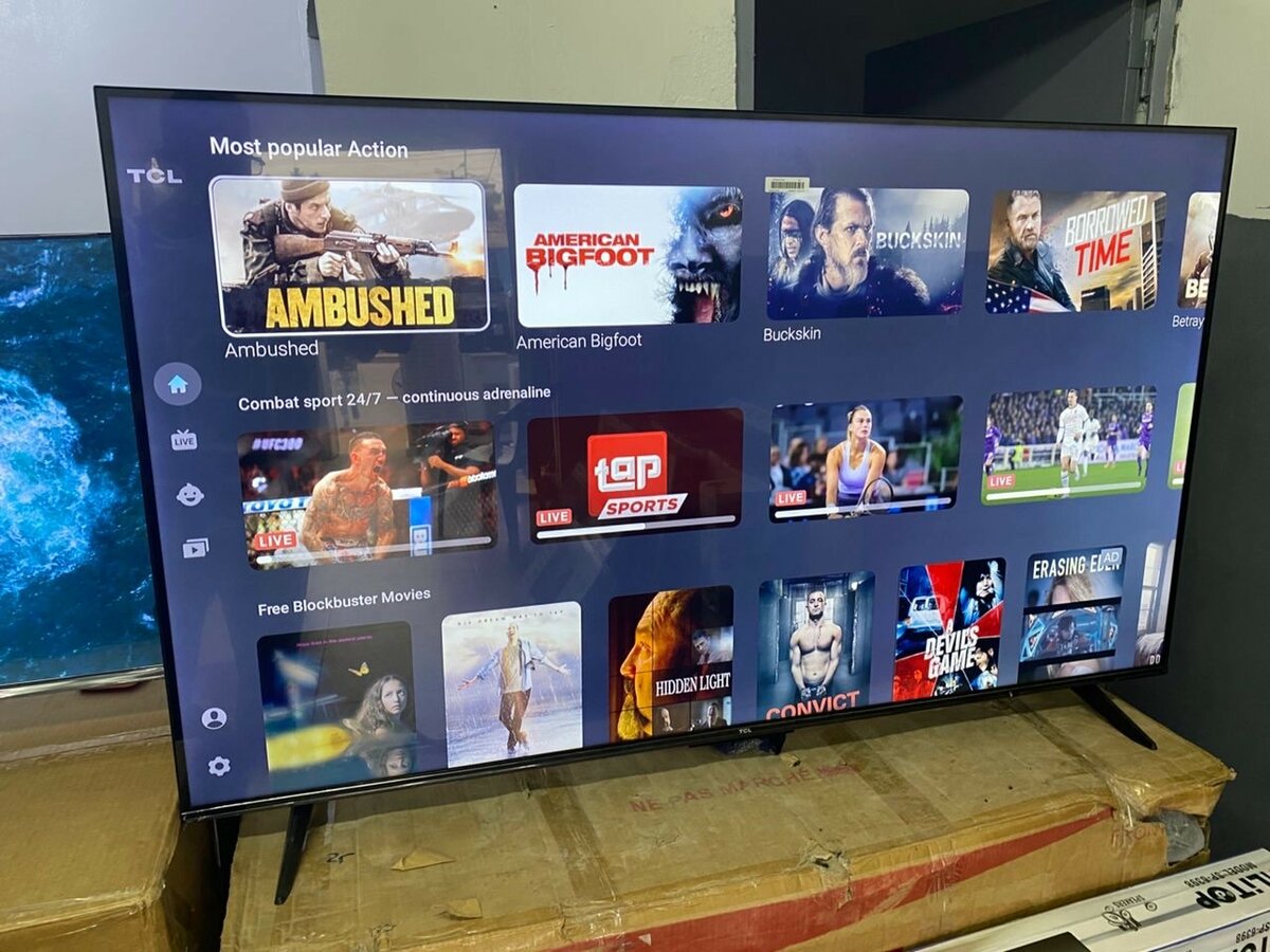 Téléviseur LED 4K UHD TCL