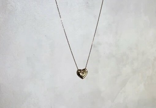 Цепь с подвеской сердце
