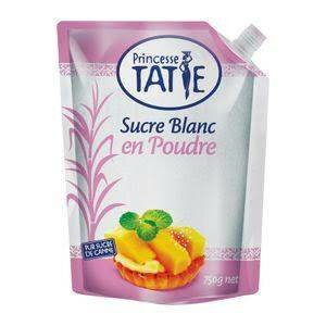 Sucre Blanc en Poudre Princesse Tatie
