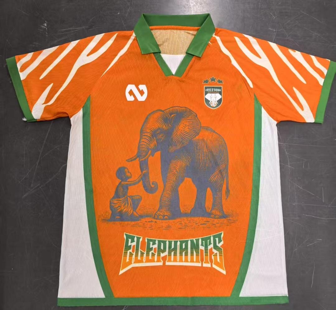 Maillot Football Éléphants
