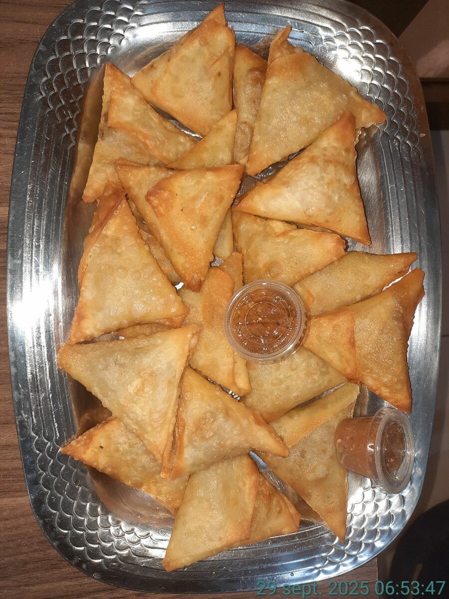 Samosas et pastels