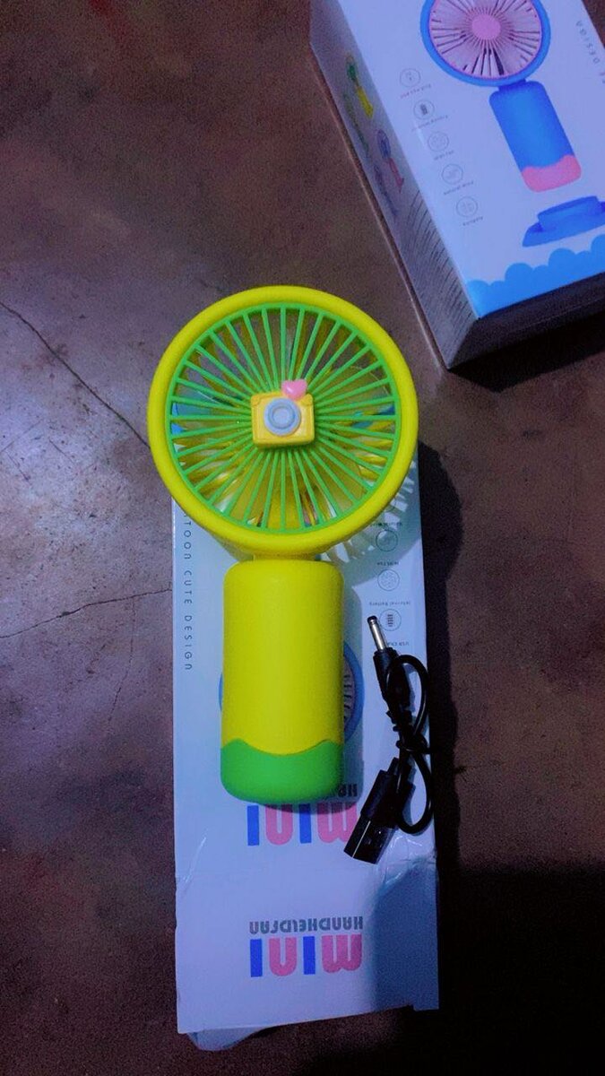 Mini ventilateur rechargeable