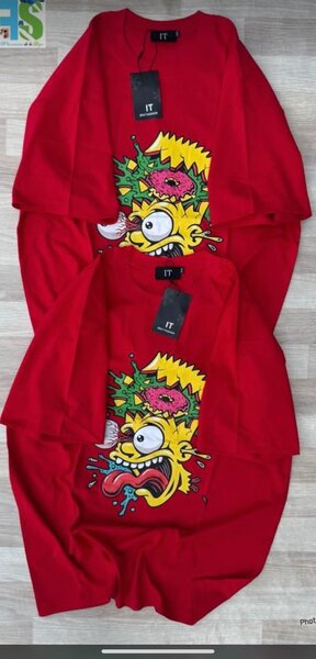 T-shirt imprimé rouge