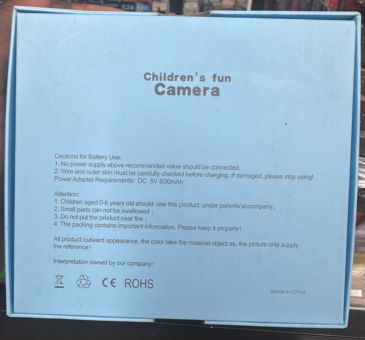 Kid's Fun Digital Camera