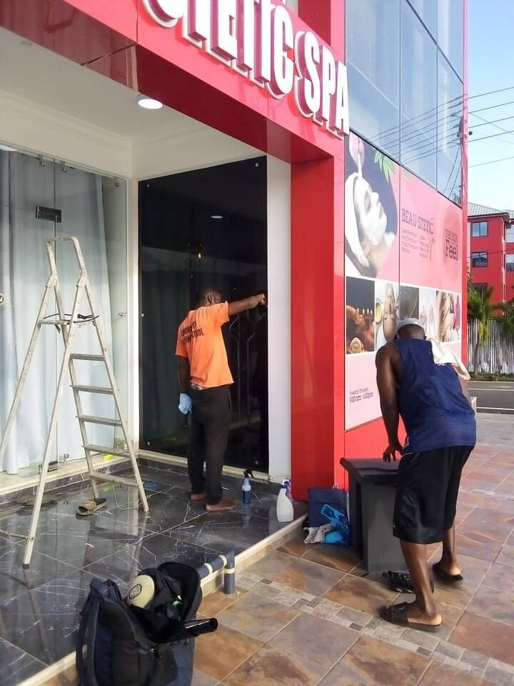 Tinted Glass Stickers