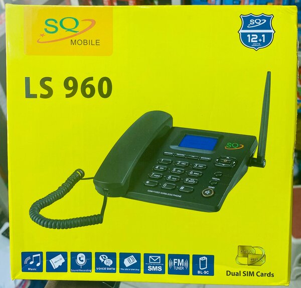 Telephone fixe à puce