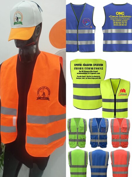 Gilets deSécurité personnalisé