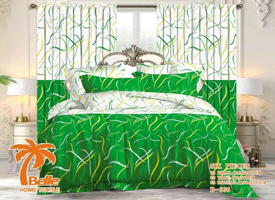 Ensemble draps et rideaux