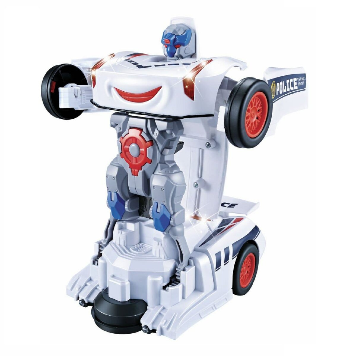 Voiture Robot Transformable Lumineuse