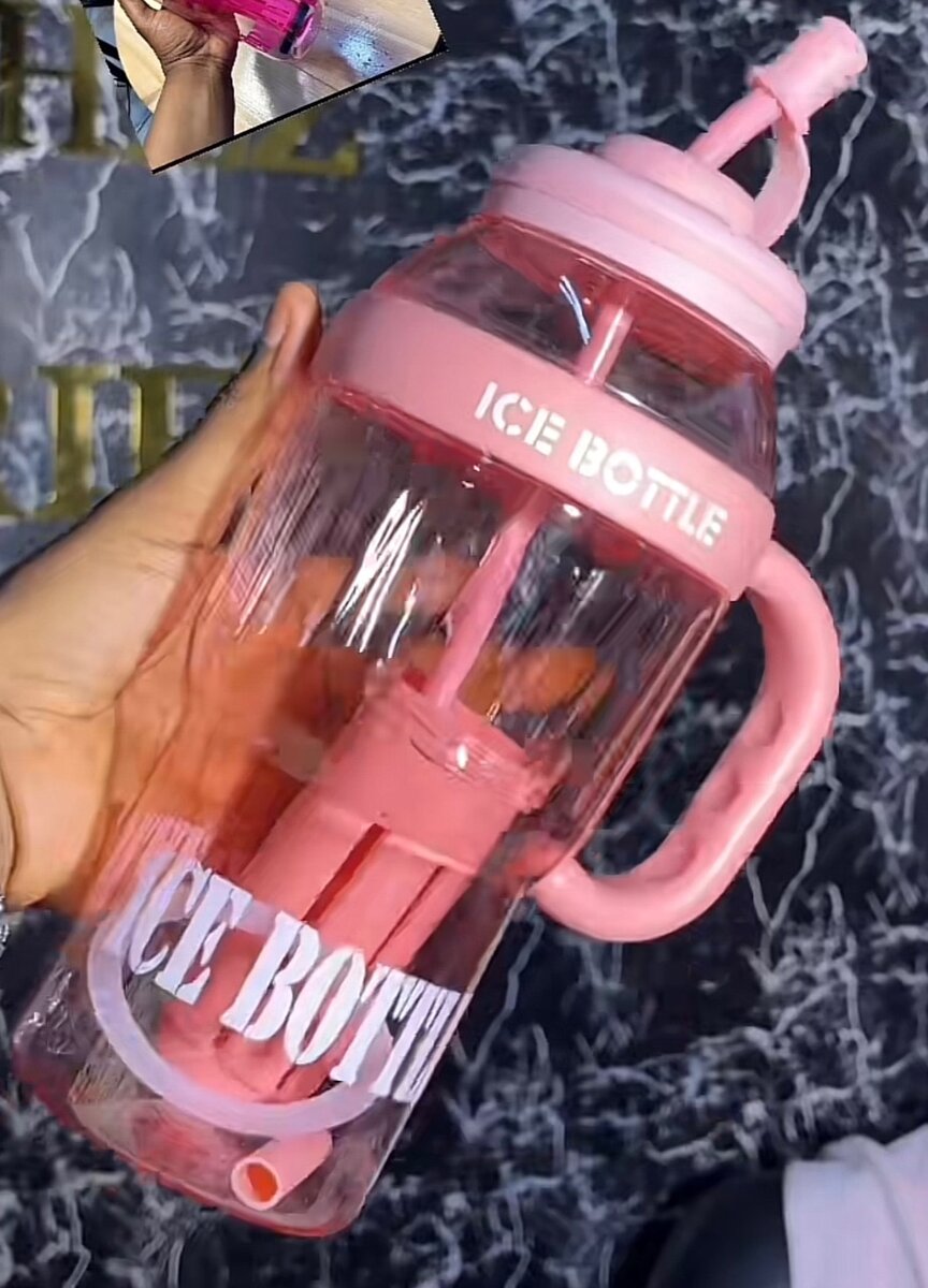 Bouteilles à eau colorées