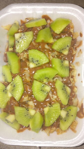 Crêpes chocolat kiwi