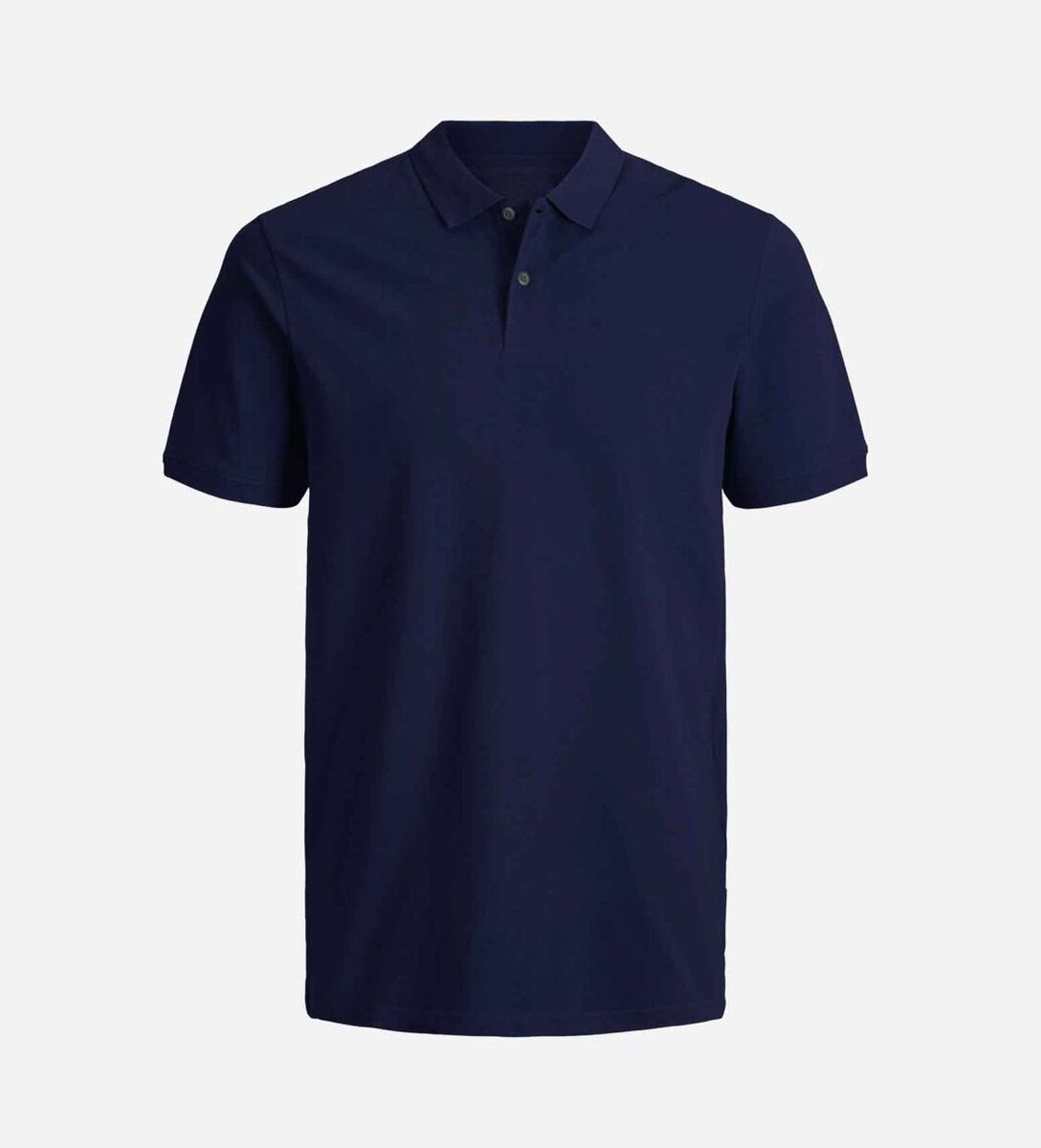 Polo homme bleu classique
