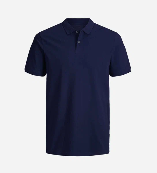 Polo homme bleu classique