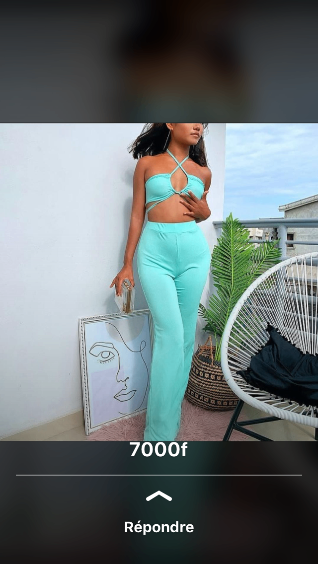 Ensemble deux-pièces élégant