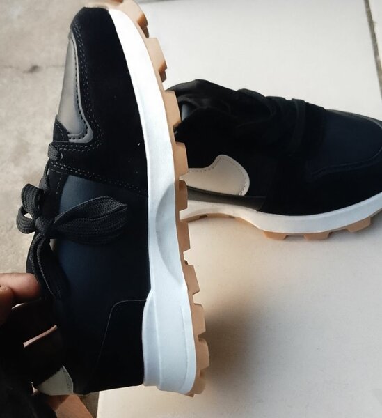 Baskets noires sport mode