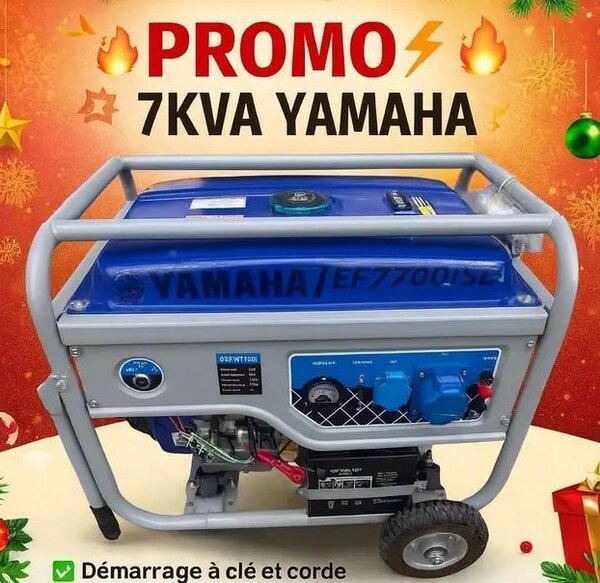 Générateur Yamaha 7KVA