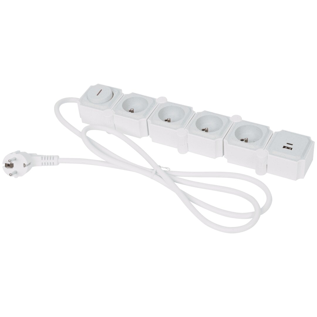 Multiprise flexible avec USB