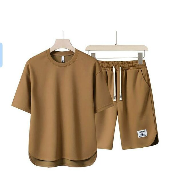 Ensemble de short marron tendance
