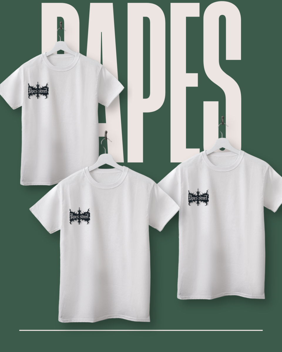 T-shirt blanc moderne