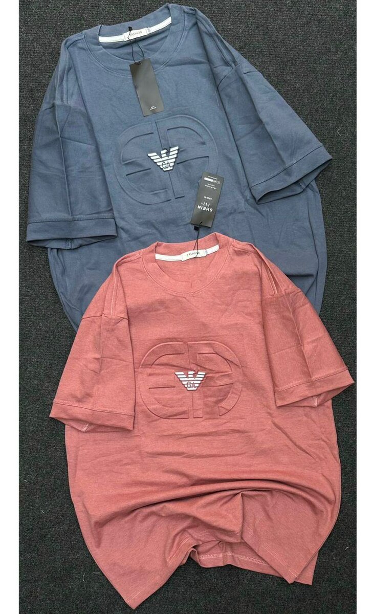 T-shirts unisex logo imprimé