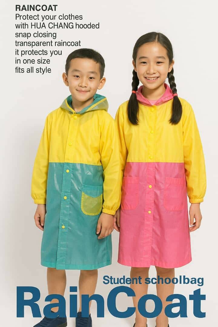 Imperméable enfant coloré
