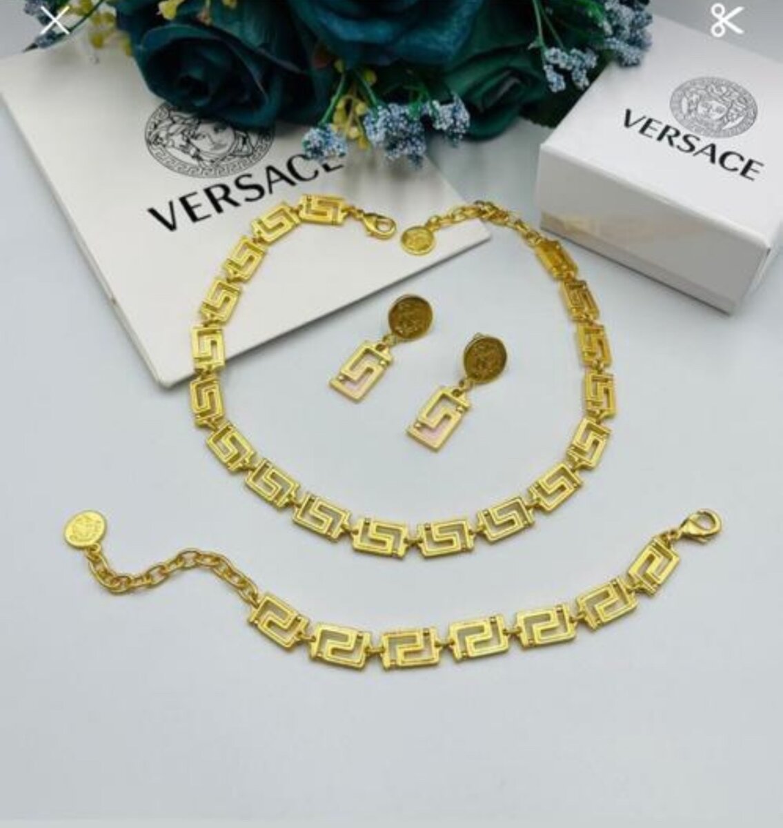 Parure de bijoux élégant