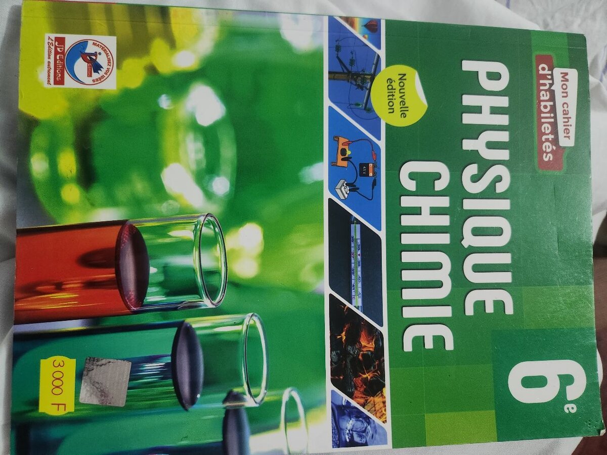 Manuel Physique Chimie 6e