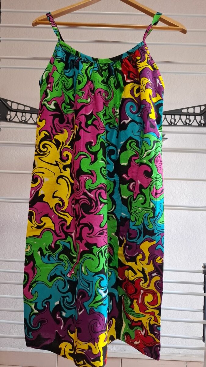 Robe d'été colorée femme