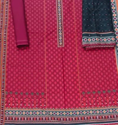 3 piece lawn suit