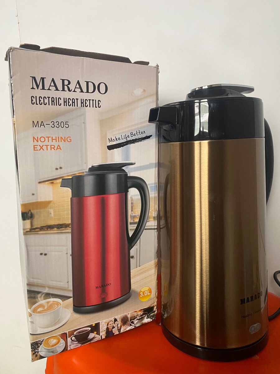 Electric Kettle With Vacuum Flask - 2.5L