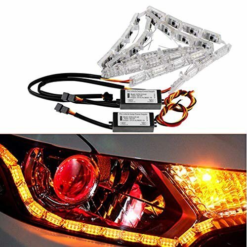 SNAKE DRL FLEXIBLE CAR DUAL LED LIGHTS