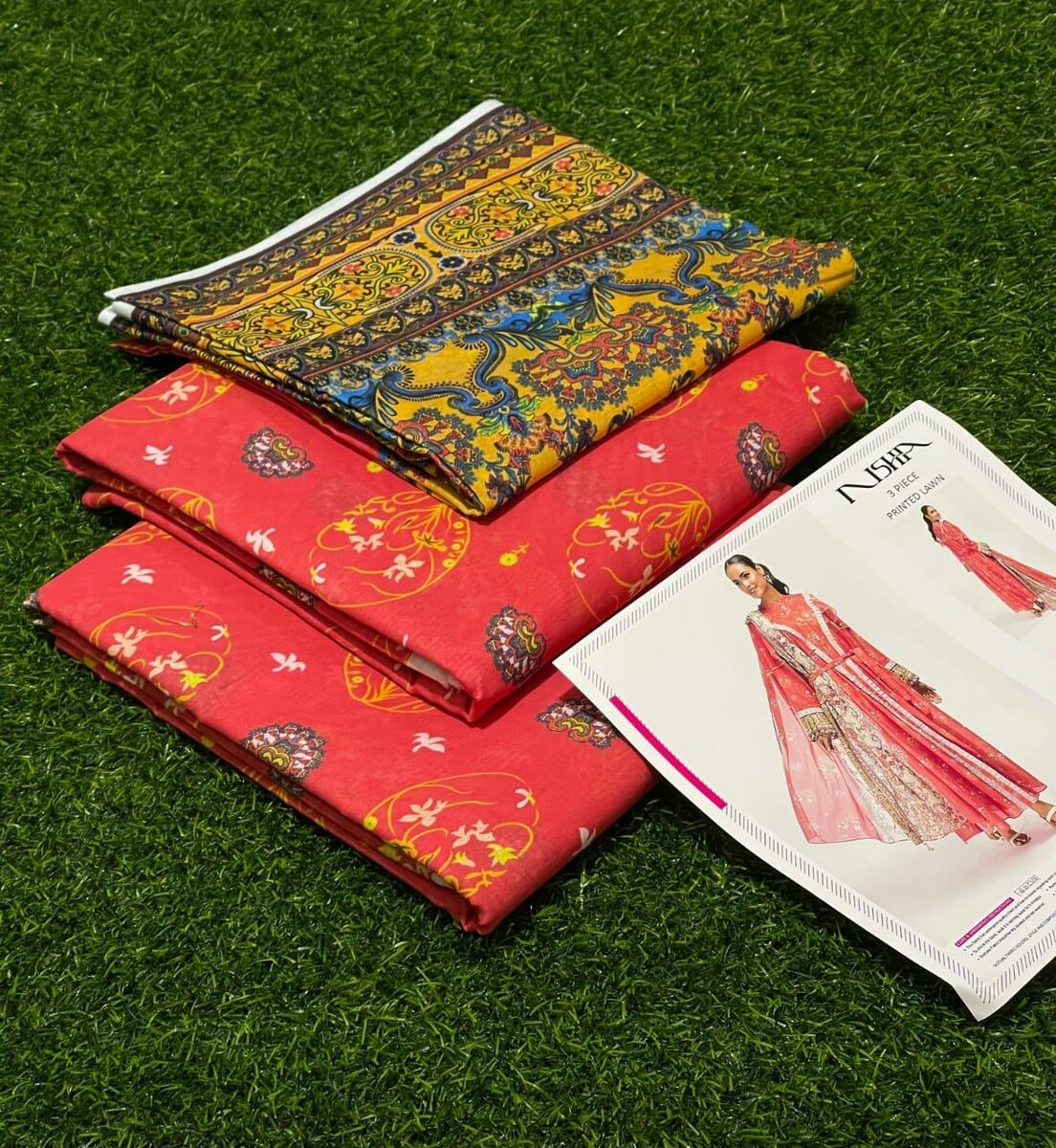 Lawn 90/70 , 3 pc ,20 design available