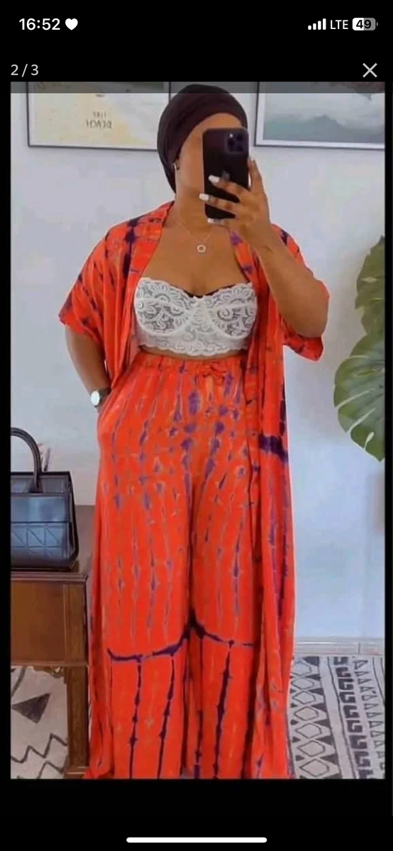 Ensemble de kimono et pantalon femme