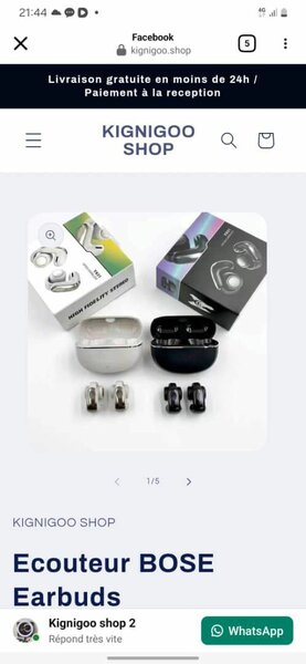 Écouteurs Bluetooth Sans Fil