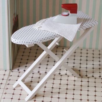 Wooden ironing board