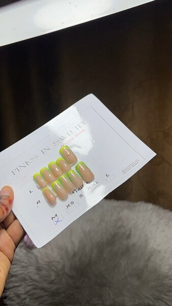 Ongles Press-Ons Colorés