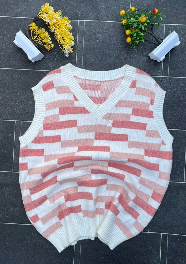 Gilets à motif trendy