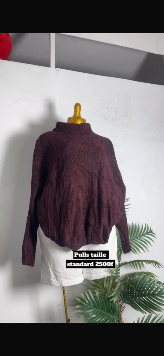 Pulls unisexe modernes en laine