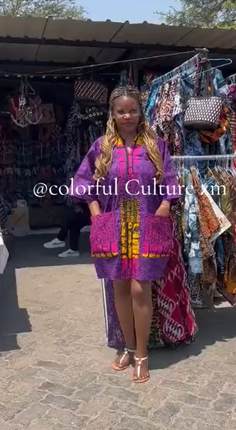 Women's  T-shirt dress with print