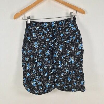 Jupe à fleurs bleues femme