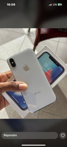 iPhone X 64GB Argent
