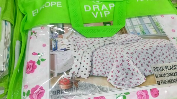 Parure de lit florale VIP