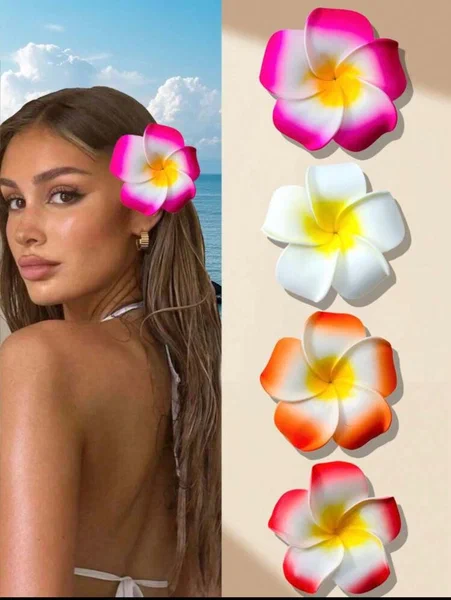 Fleurs Hawaiianes Colorées