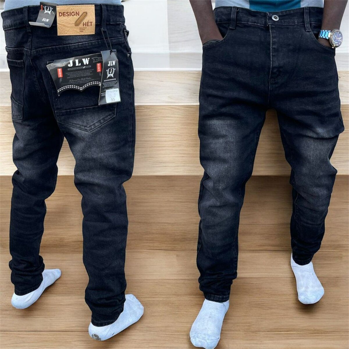 Jeans ajustés pour hommes