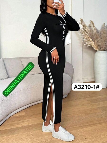 Robe longue florale élégante