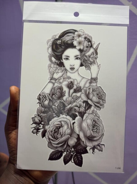 Tatouages éphémères artistiques