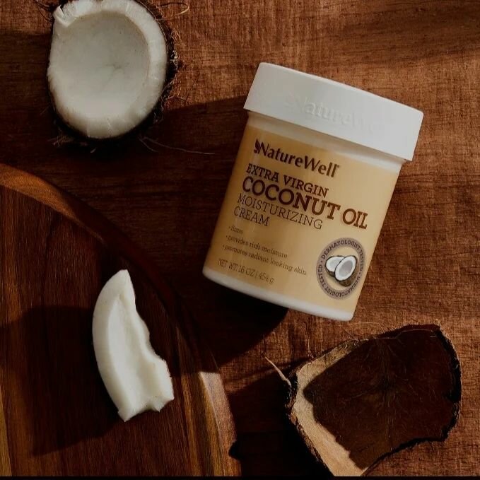 Nature Well Extra Virgin Coconut Oil Moisturizing Cream