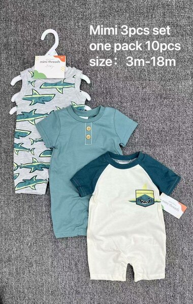 Ensemble Bébé 3pcs 3-18m