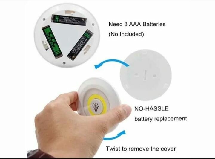 Lampes murales LED télécommande