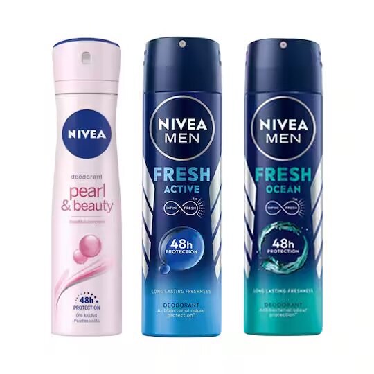 Nivea Deodorants